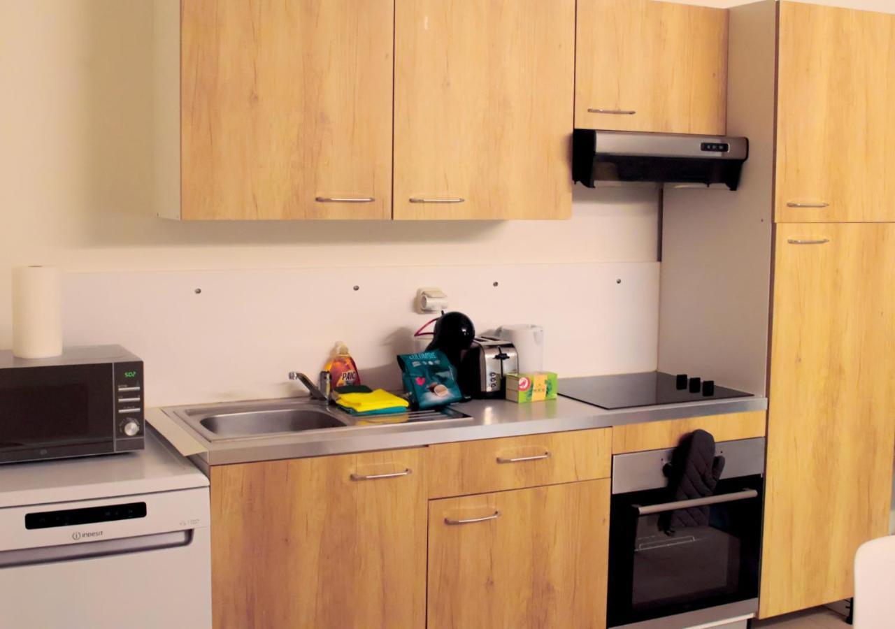 Appartement-Paris-Disney-Terrasse-Jardin-Parking Vaires-sur-Marne Dış mekan fotoğraf